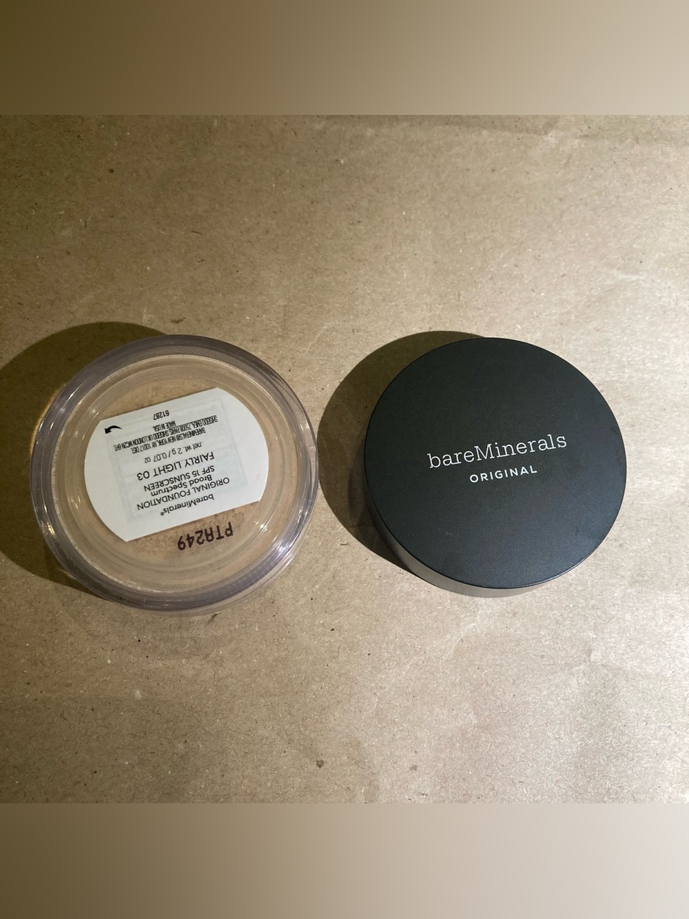 BareMinerals original foundation 2g (fairly light 03)